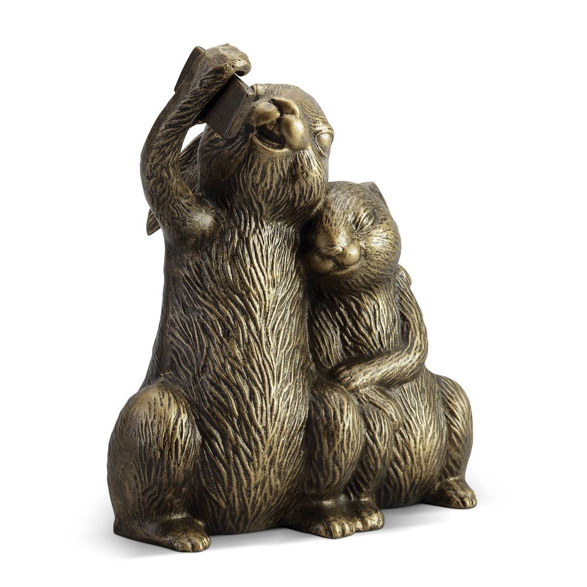 "Bunny Buddies" Selfie Sculpture - Image 3